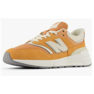 New Balance Kid's 997R V1 Lace-Up Sneaker, Copper/Linen, 4.5 M Big Kid